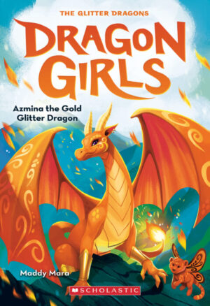 Azmina The Gold Glitter Dragon